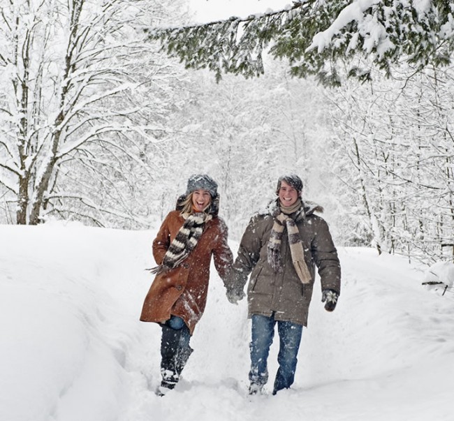 Winterspaziergang in Altenmarkt ©Altenmarkt-Zauchensee Tourismus