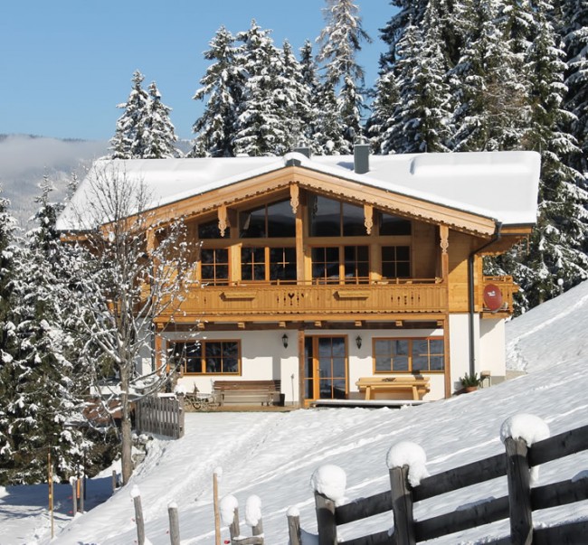 Appartements Bifanggut im Winter